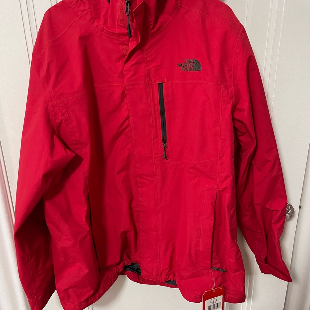 Northface red coat